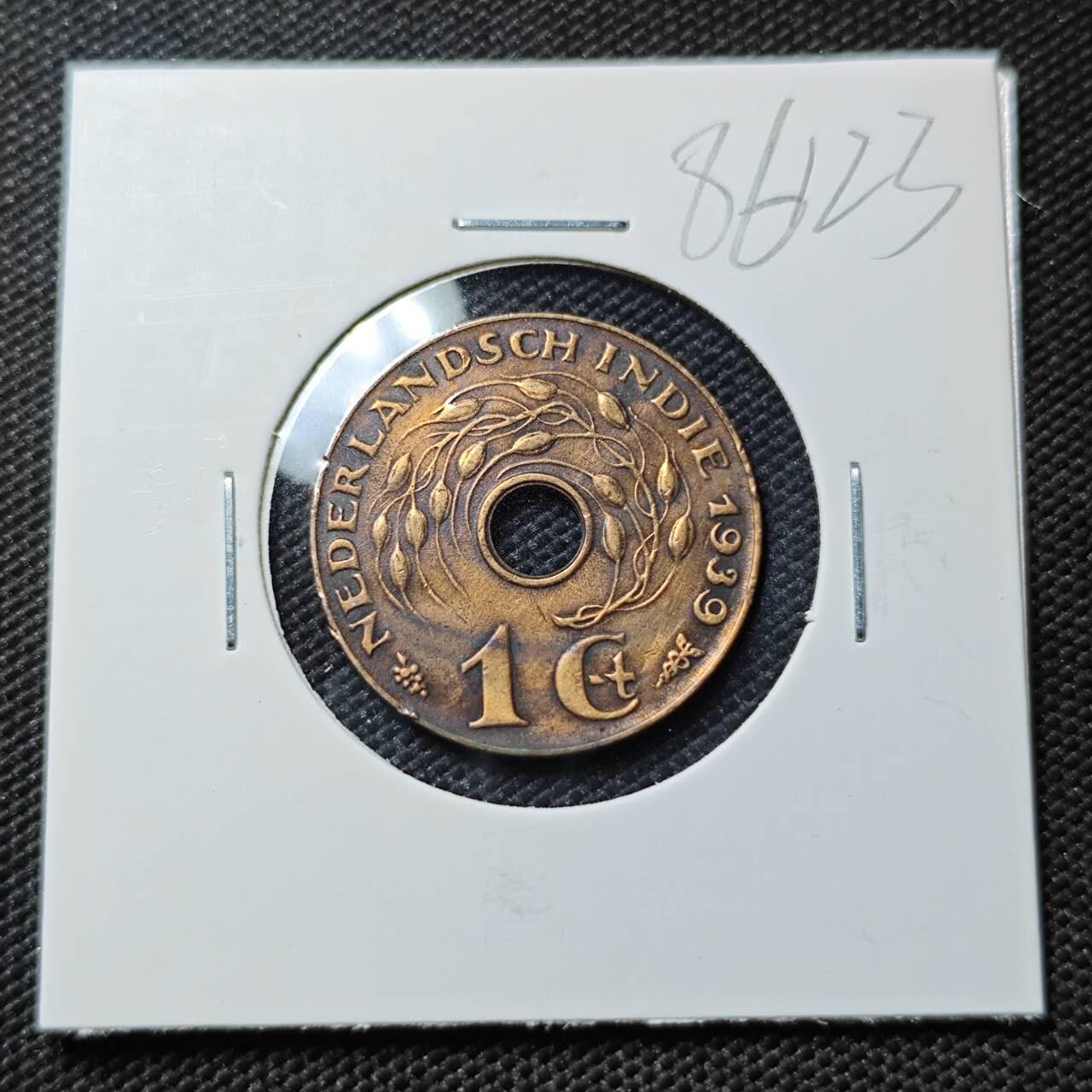 KK钱币收藏小铺  第386期  2月预留时间 周末发货  荷属东印度一分铜币