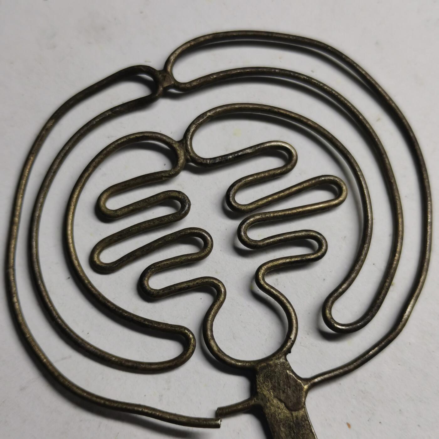 杂件专场93期 清末民国老银发簪，一边有一点断