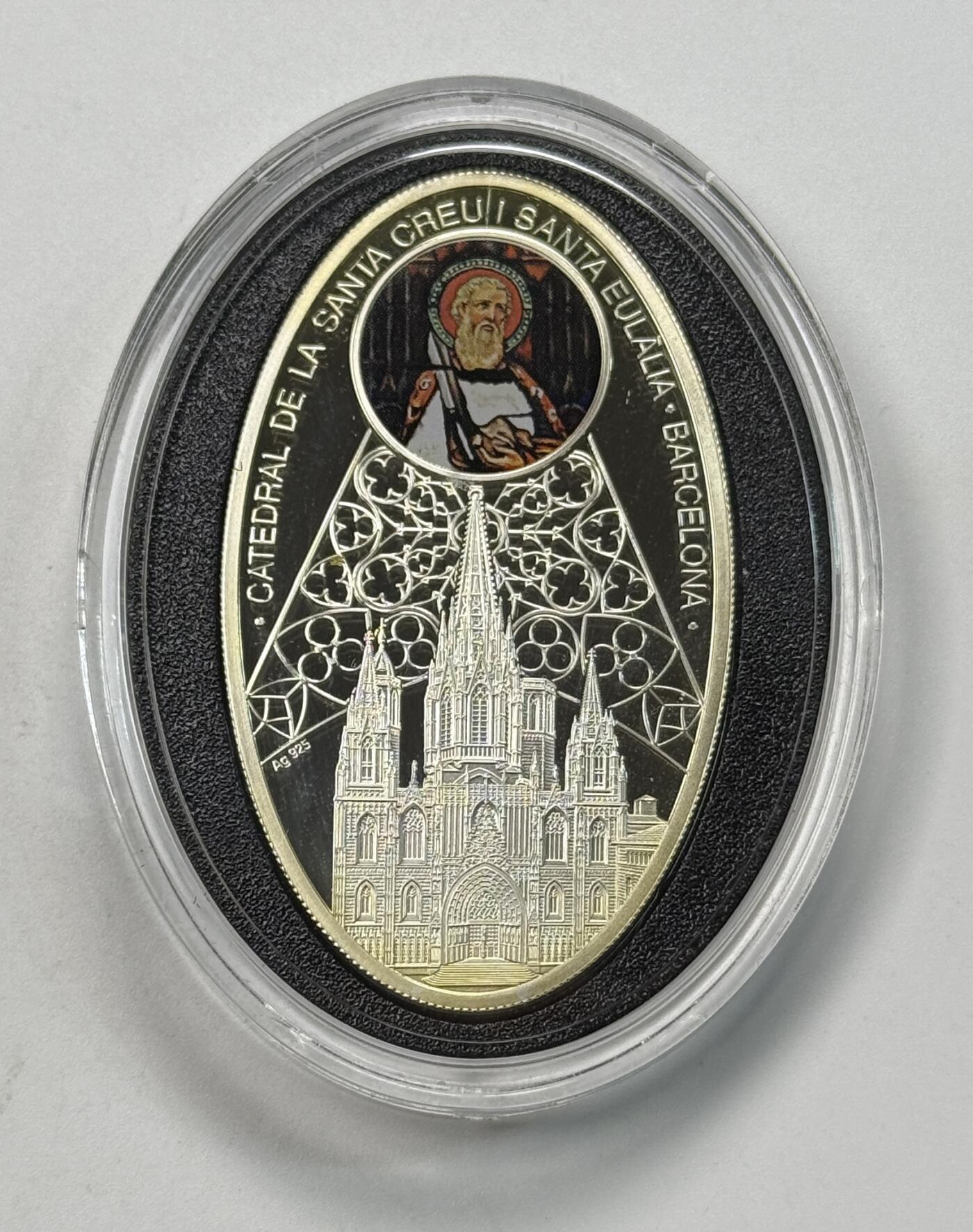 S&S Numismatic世界钱币-拍卖 第118期  纽埃2011年 圣尤拉利亚大教堂 1元精制纪念银币 28.28克925银