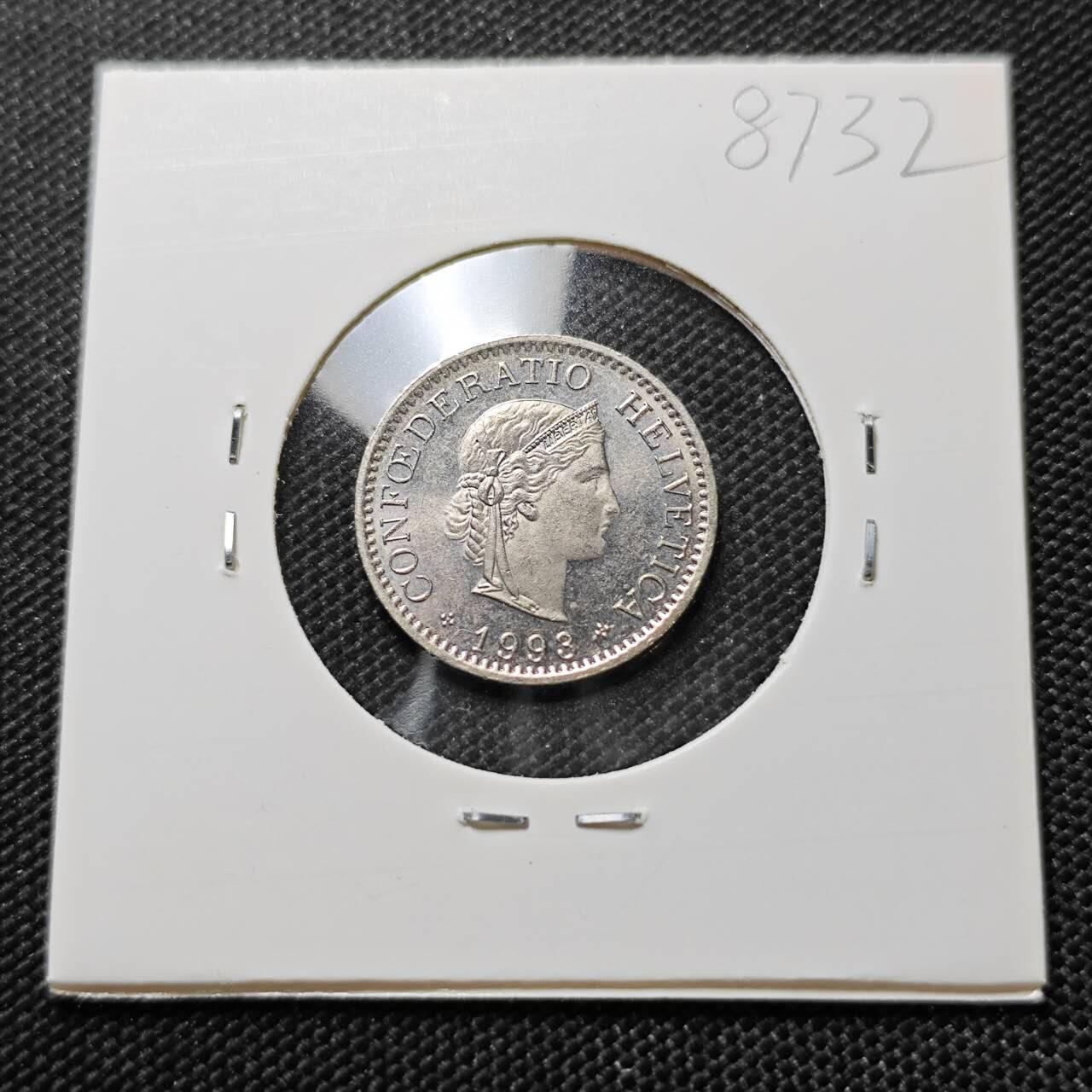 KK钱币收藏小铺  第387期  2月预留时间 周末发货  瑞士10分