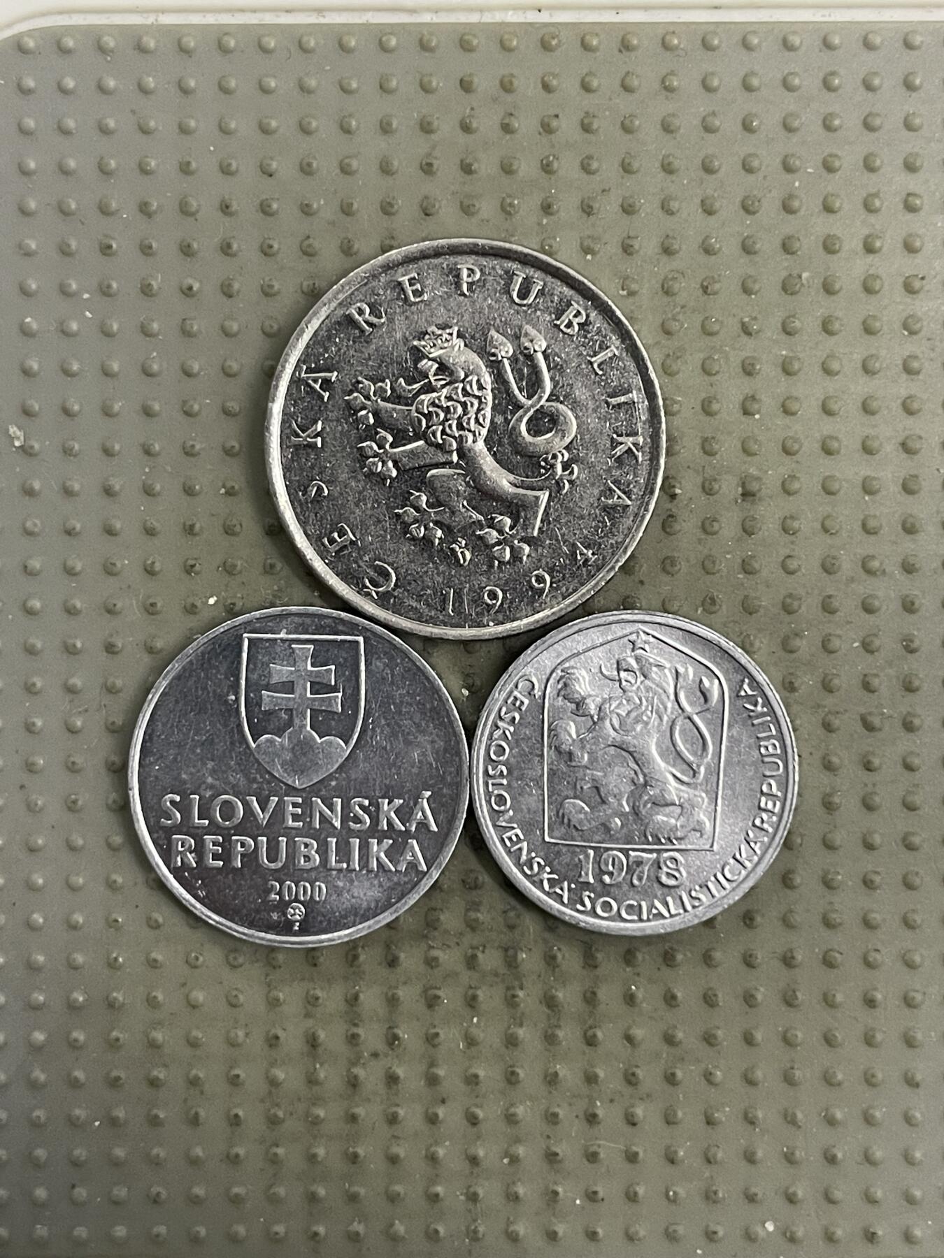 2026年第2场各国散币拍卖（总第152场） 捷克斯洛伐克3枚