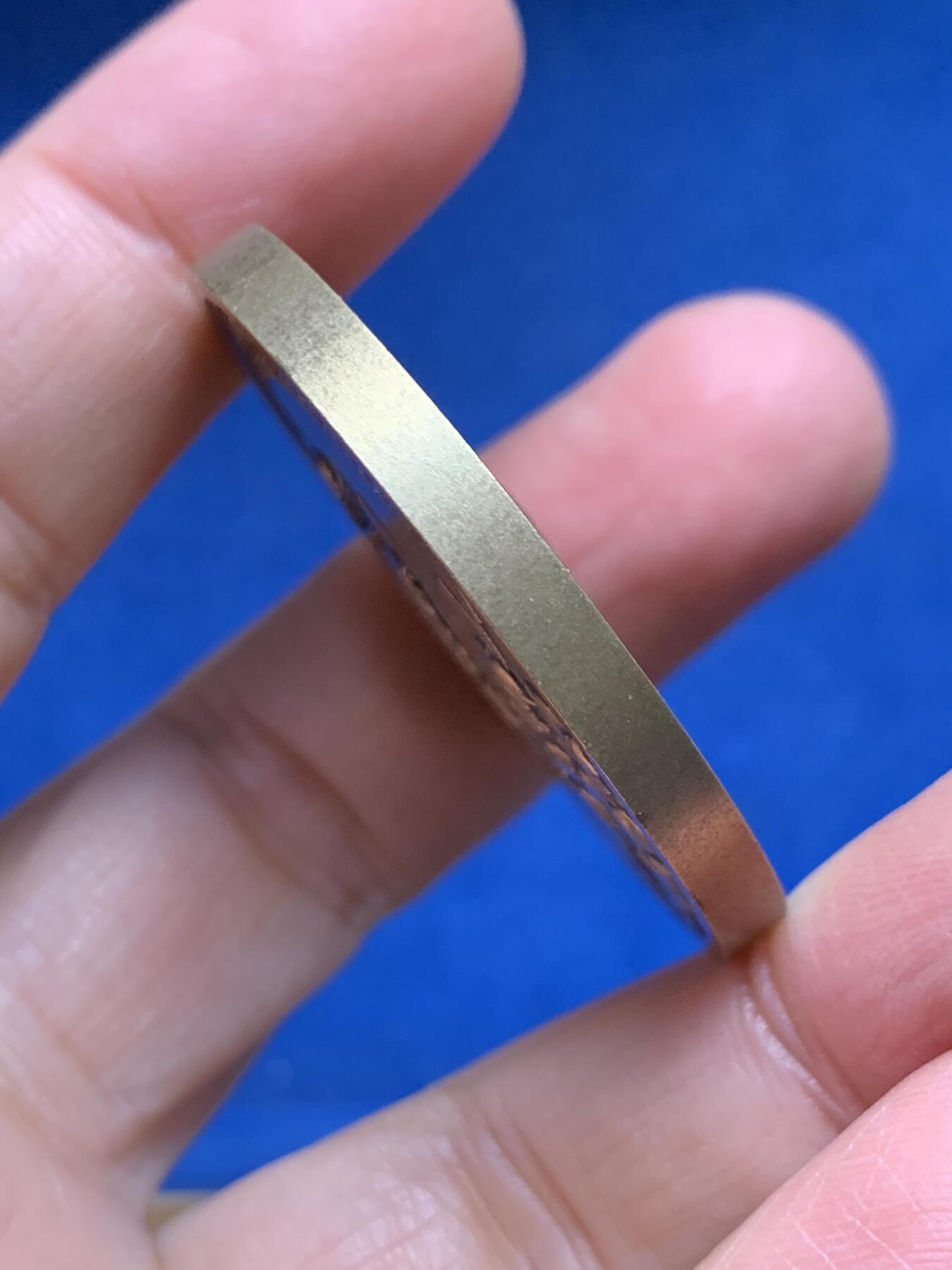 《竞宝斋》第455场 周日，周一 2场连拍 （全场包邮，欢迎送拍） 法国纪念1798年拿破仑远征埃及铜章，高浮雕，42.3mm，50.5g