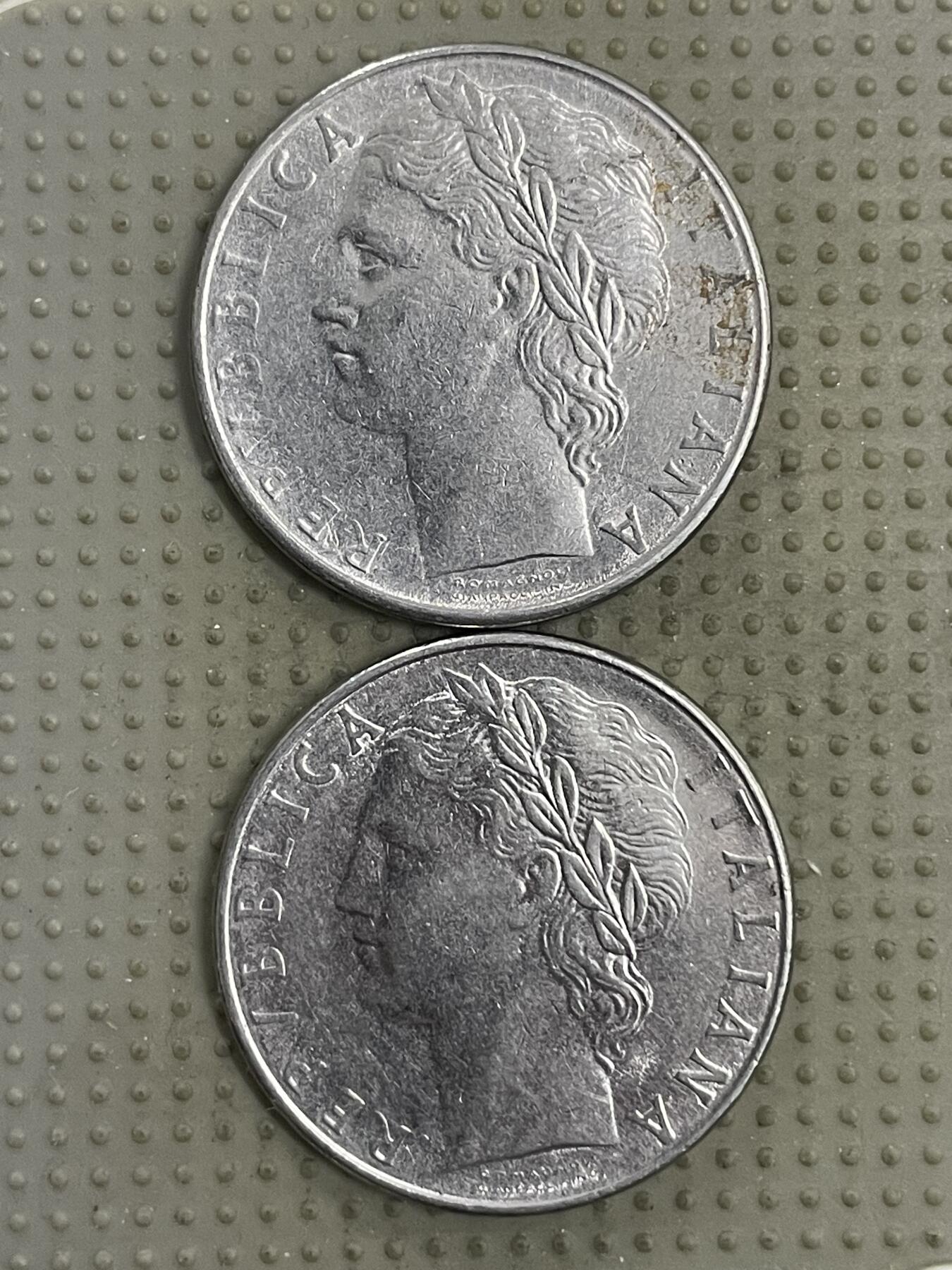 2026年第2场各国散币拍卖（总第152场） 意大利1978年100里拉2枚