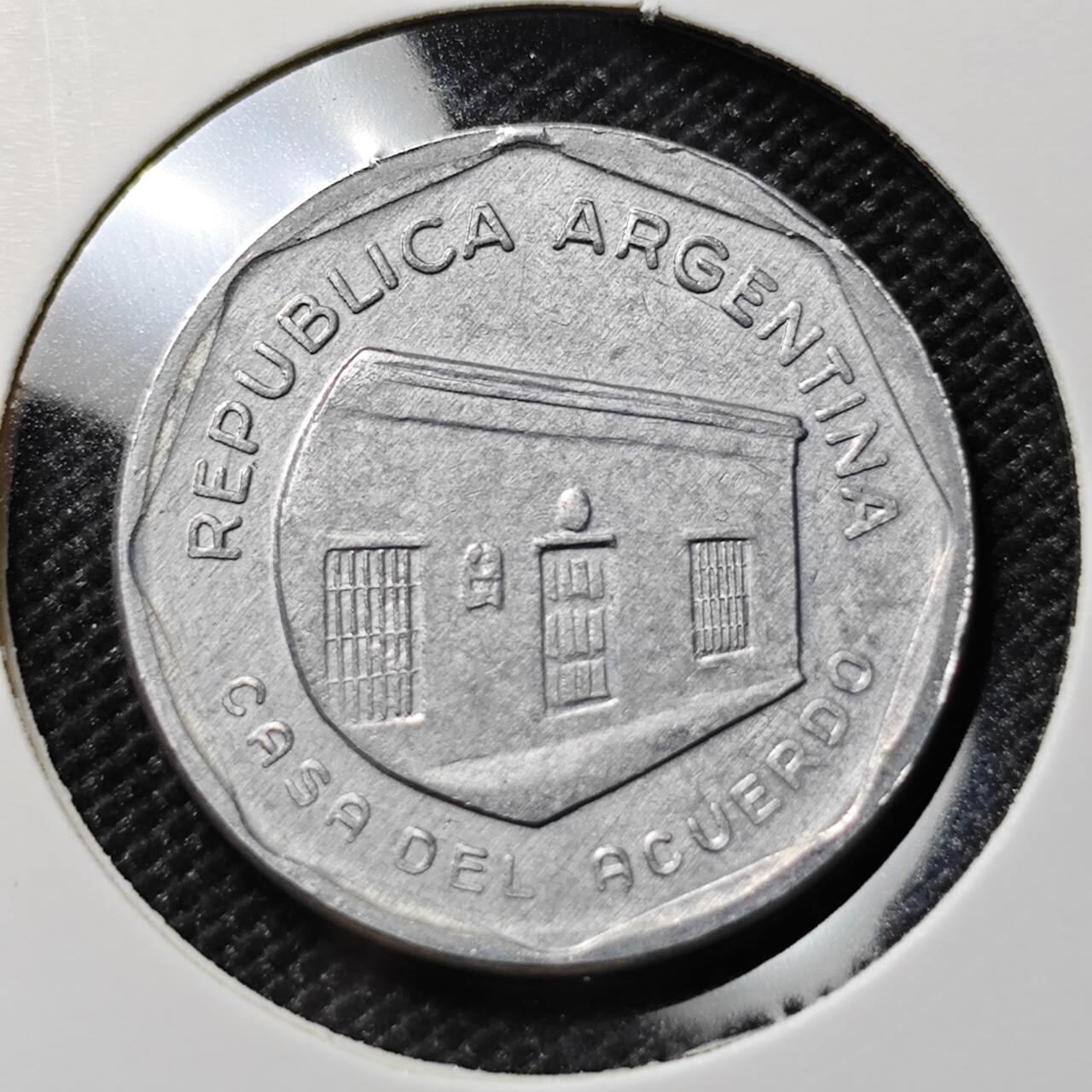 KK钱币收藏小铺  第387期  2月预留时间 周末发货   阿根廷5奥斯特拉尔