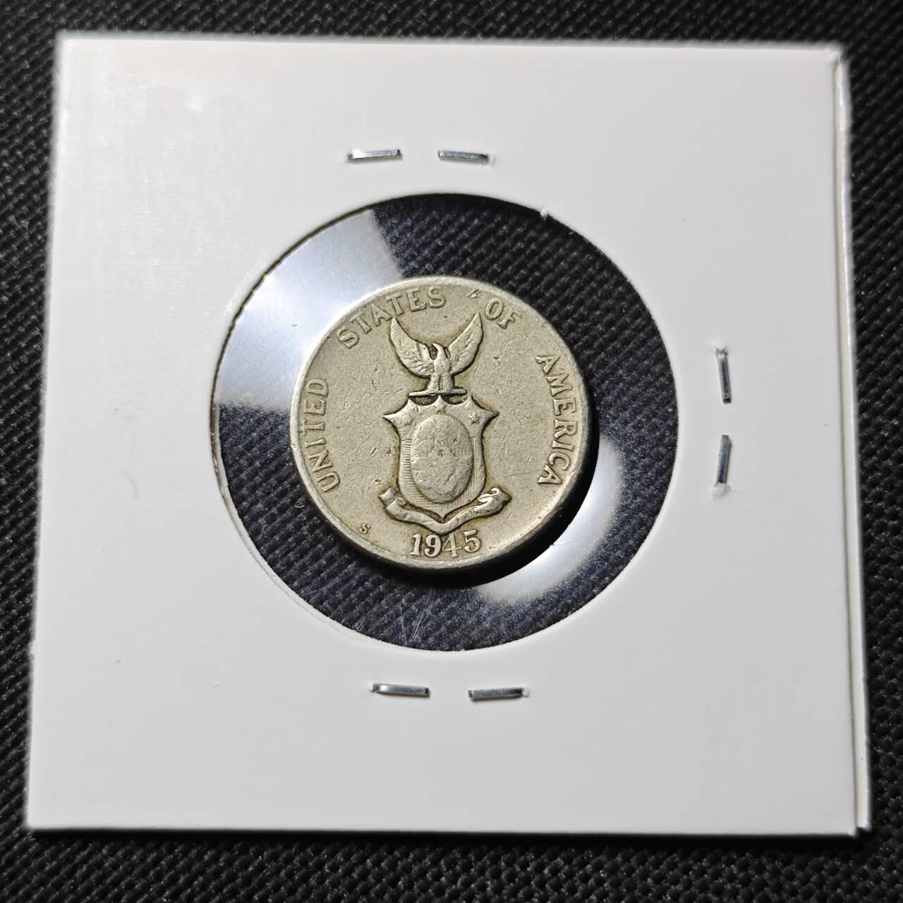 KK钱币收藏小铺  第386期  2月预留时间 周末发货  美属菲律宾5分镍币