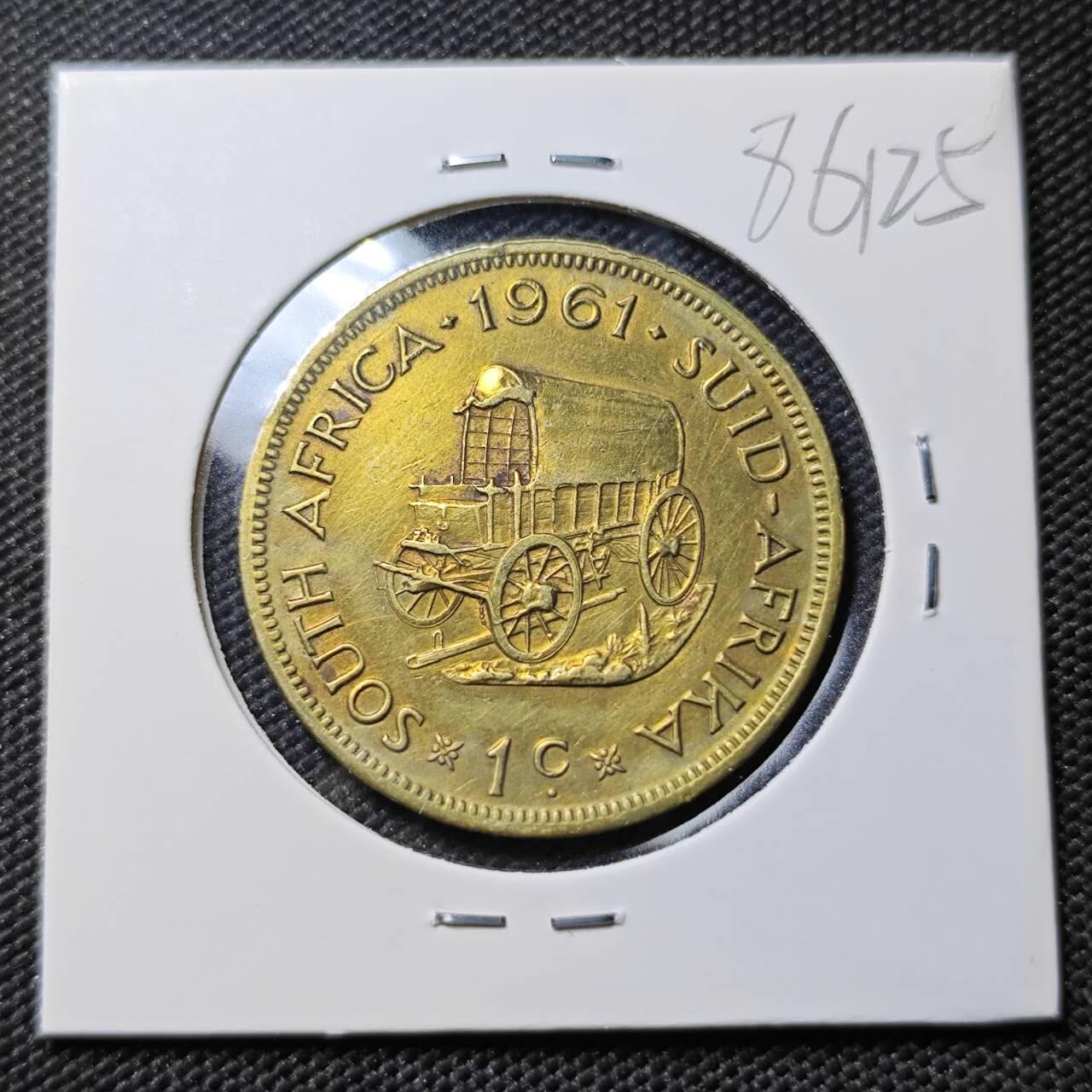 KK钱币收藏小铺  第386期  2月预留时间 周末发货  南非1分铜币