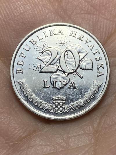 2026年第四场(总第一百七十三场）外国好品散币场(免佣金) - 克罗地亚🇭🇷2011年20利帕(奇数年，克罗地亚语版)