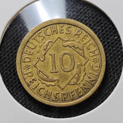 KK钱币收藏小铺  第387期  2月预留时间 周末发货 -  魏玛10分