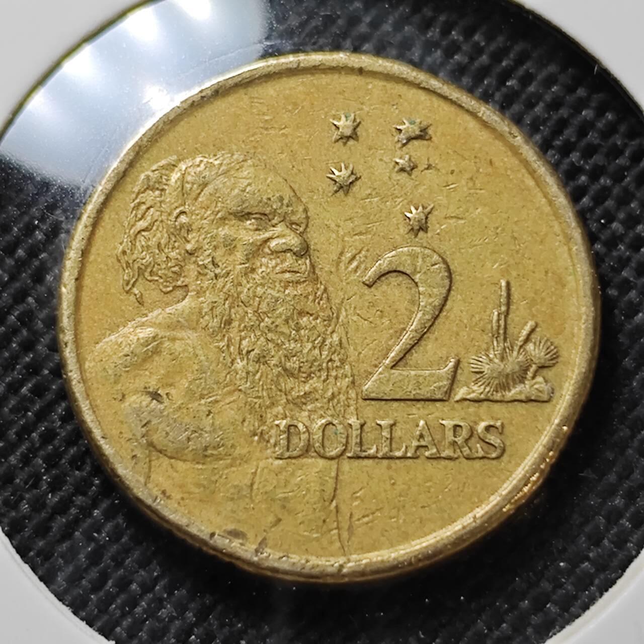 KK钱币收藏小铺  第387期  2月预留时间 周末发货  澳大利亚2元