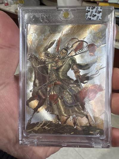 月落卡牌之特卡第6期-亲签卡特别专场 - 超吉梦   张导   梁山五虎将之双枪将董平    亲签特卡