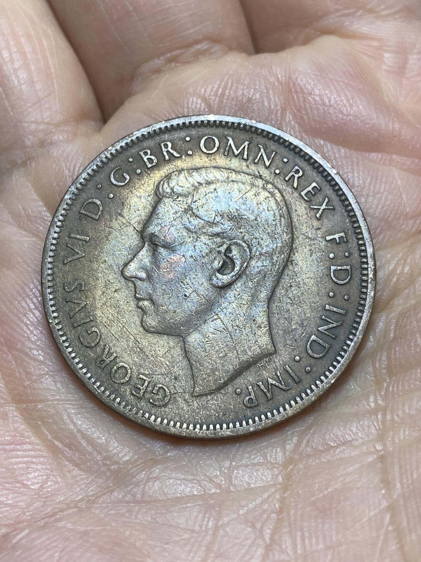 2026年第四场(总第一百七十三场）外国好品散币场(免佣金) 英国🇬🇧1946年1便士(乔治六世第一版)