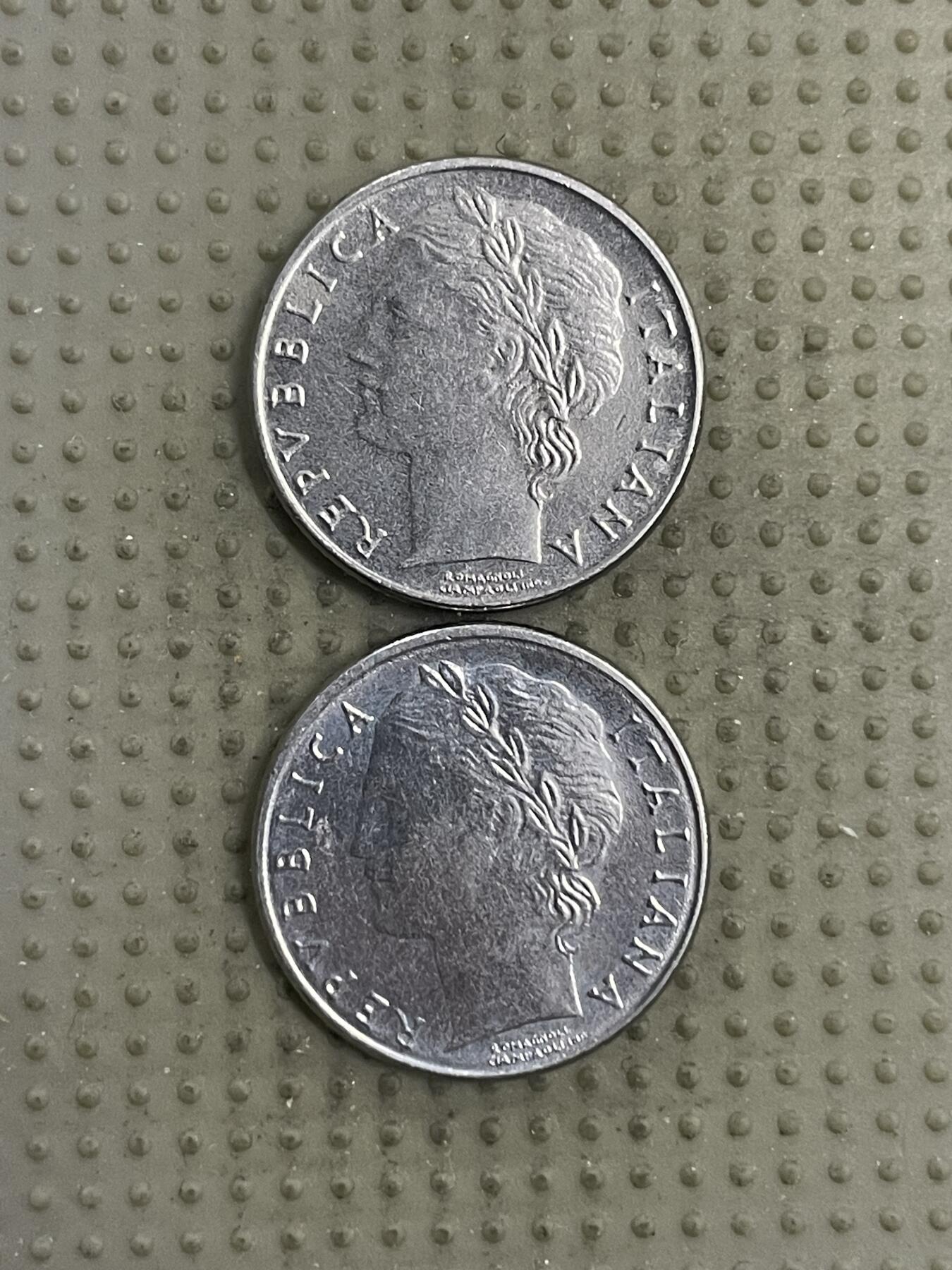 2026年第2场各国散币拍卖（总第152场） 意大利100里拉小版2枚