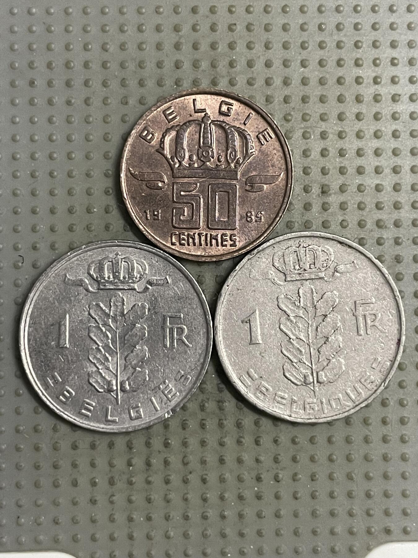 2026年第2场各国散币拍卖（总第152场） 比利时3枚