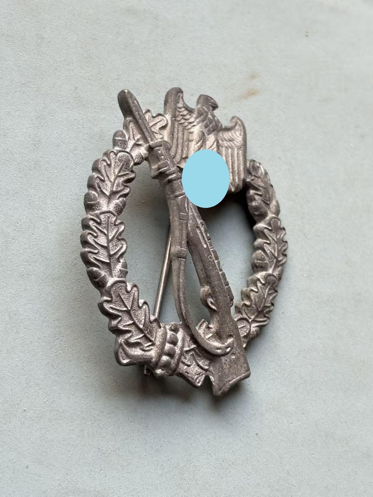 盛世勋华——号角文化勋章邮票专场拍卖第297期 德国（1939）银级步兵突击奖章