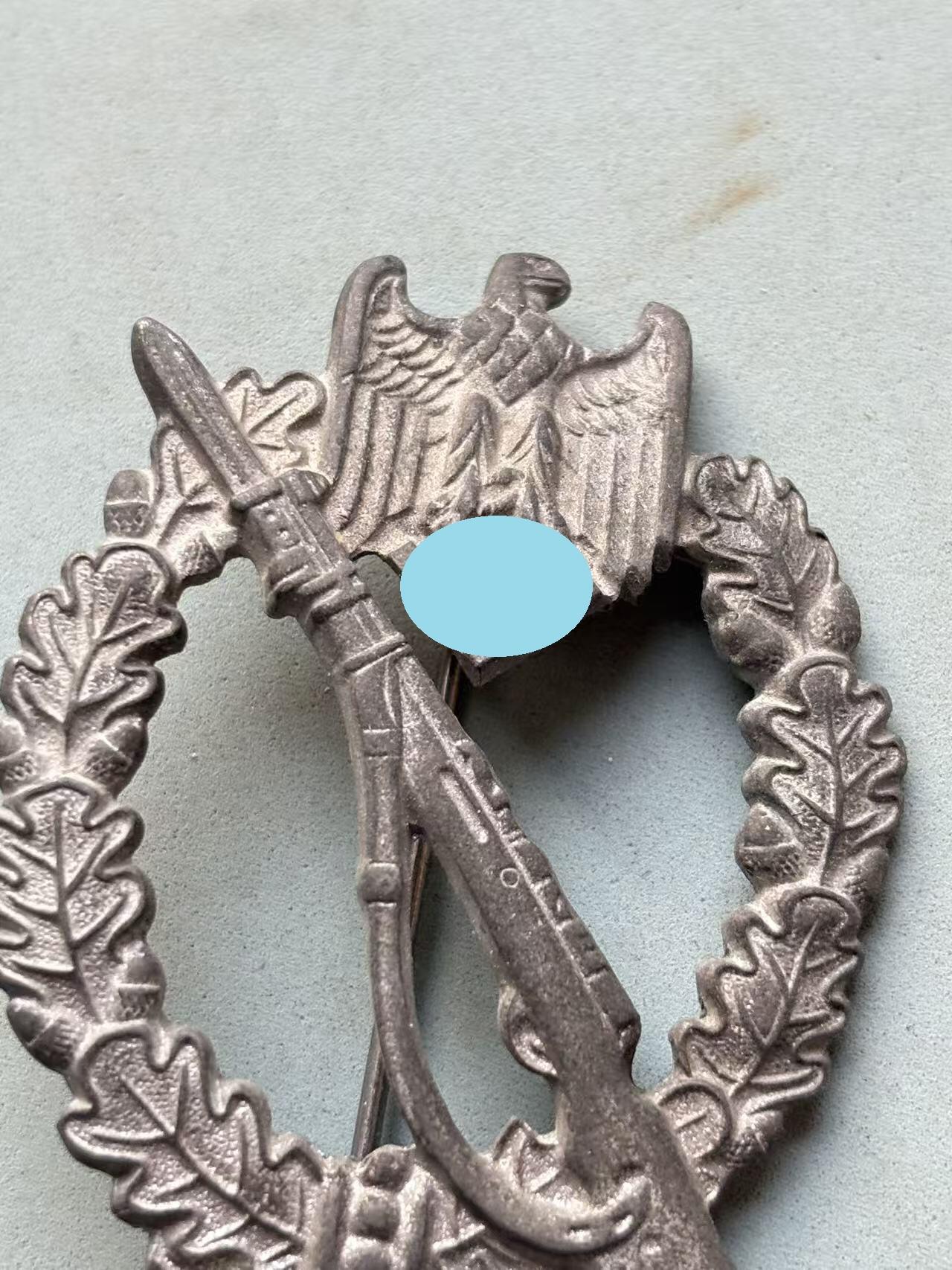 盛世勋华——号角文化勋章邮票专场拍卖第297期 德国（1939）银级步兵突击奖章