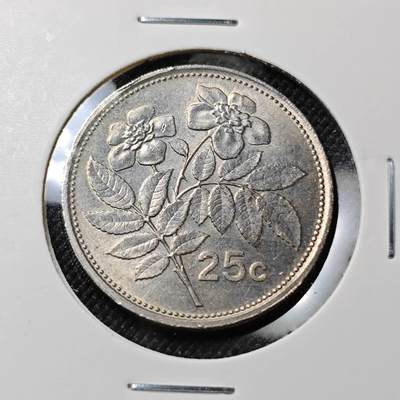 KK钱币收藏小铺  第387期  2月预留时间 周末发货 -  马耳他25分