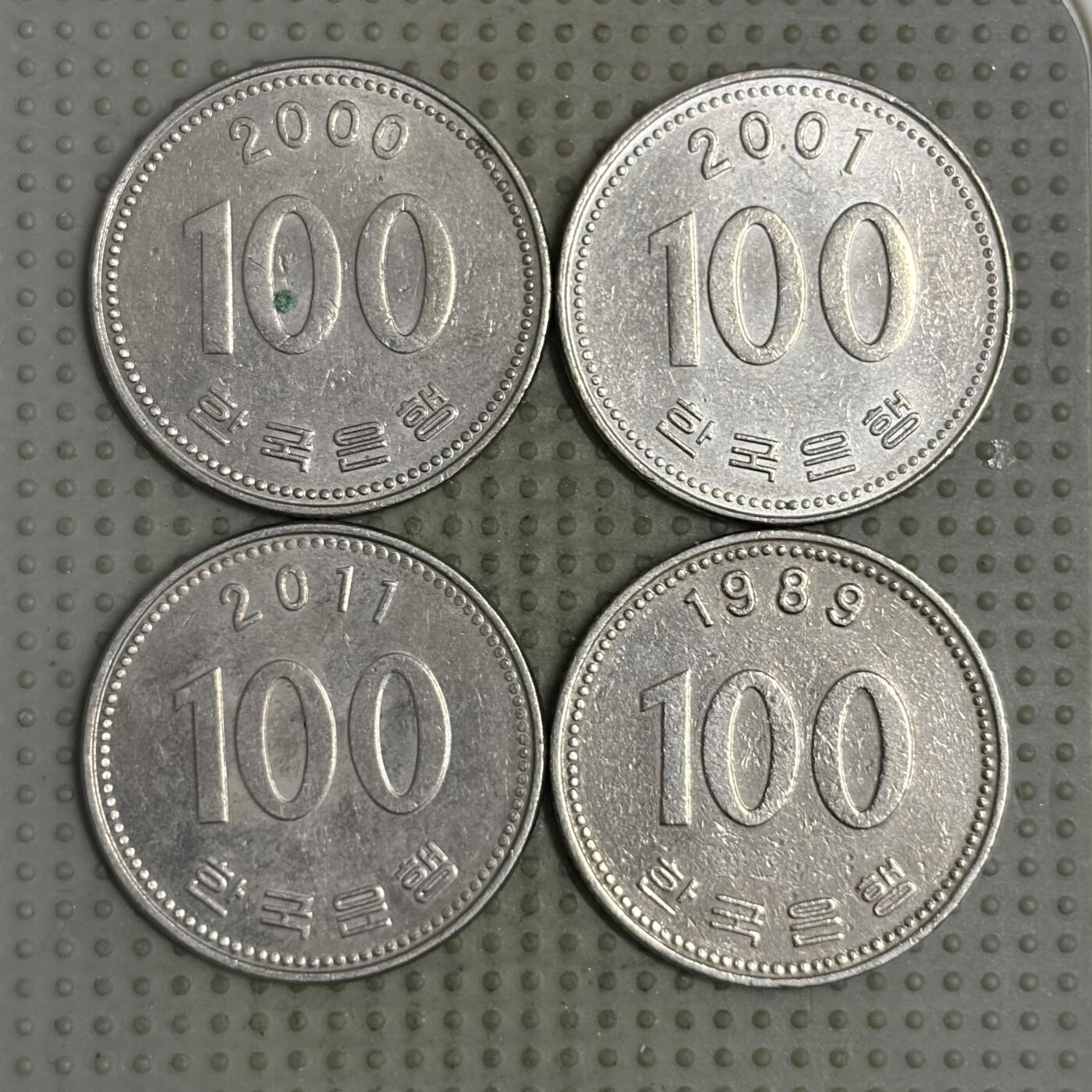 韩国100韩元4枚- 大山钱币- 大山钱币- 麦稀奇