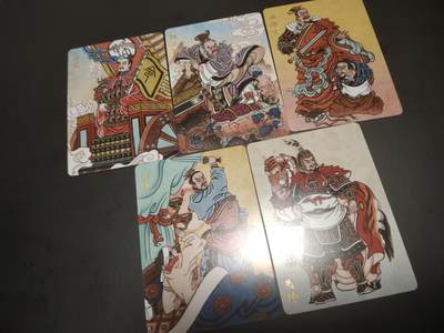 卡牌限时028期专场（24号晚21点30截拍） - 超吉梦-赵洛严绘-春秋名将普卡5张