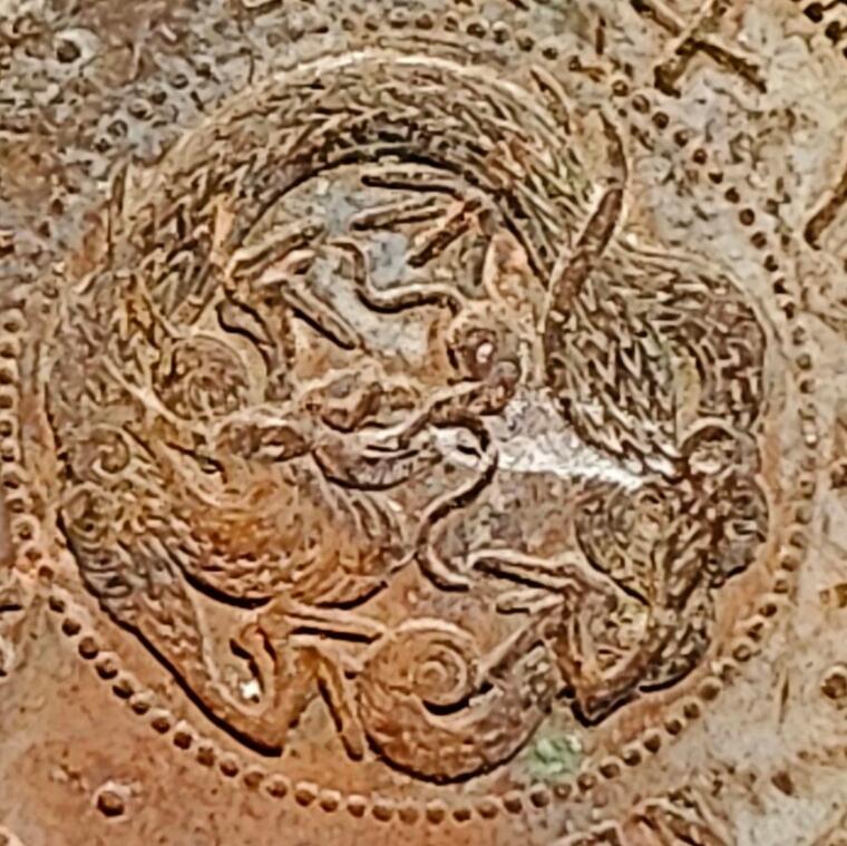 泉币菌-第161场-新年第四场 精品福利场 龙鳞清晰 极美传世 日本明治十八年（1885）龙洋一钱铜币 28mm