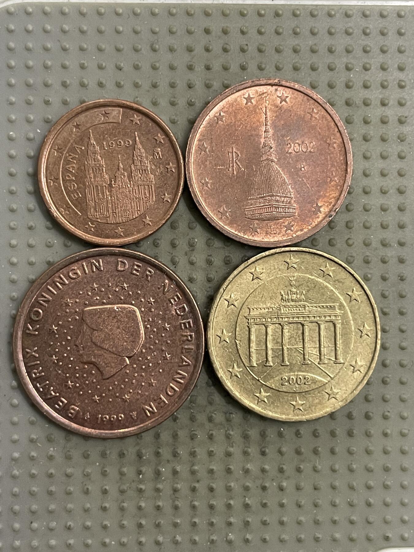 2026年第2场各国散币拍卖（总第152场） 欧分4枚