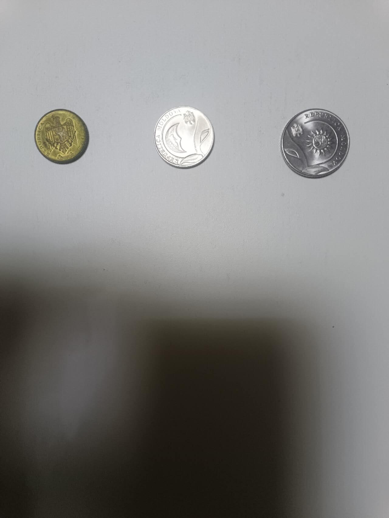 【20260108】非全新纸币和硬币第322场 摩尔多瓦3枚硬币