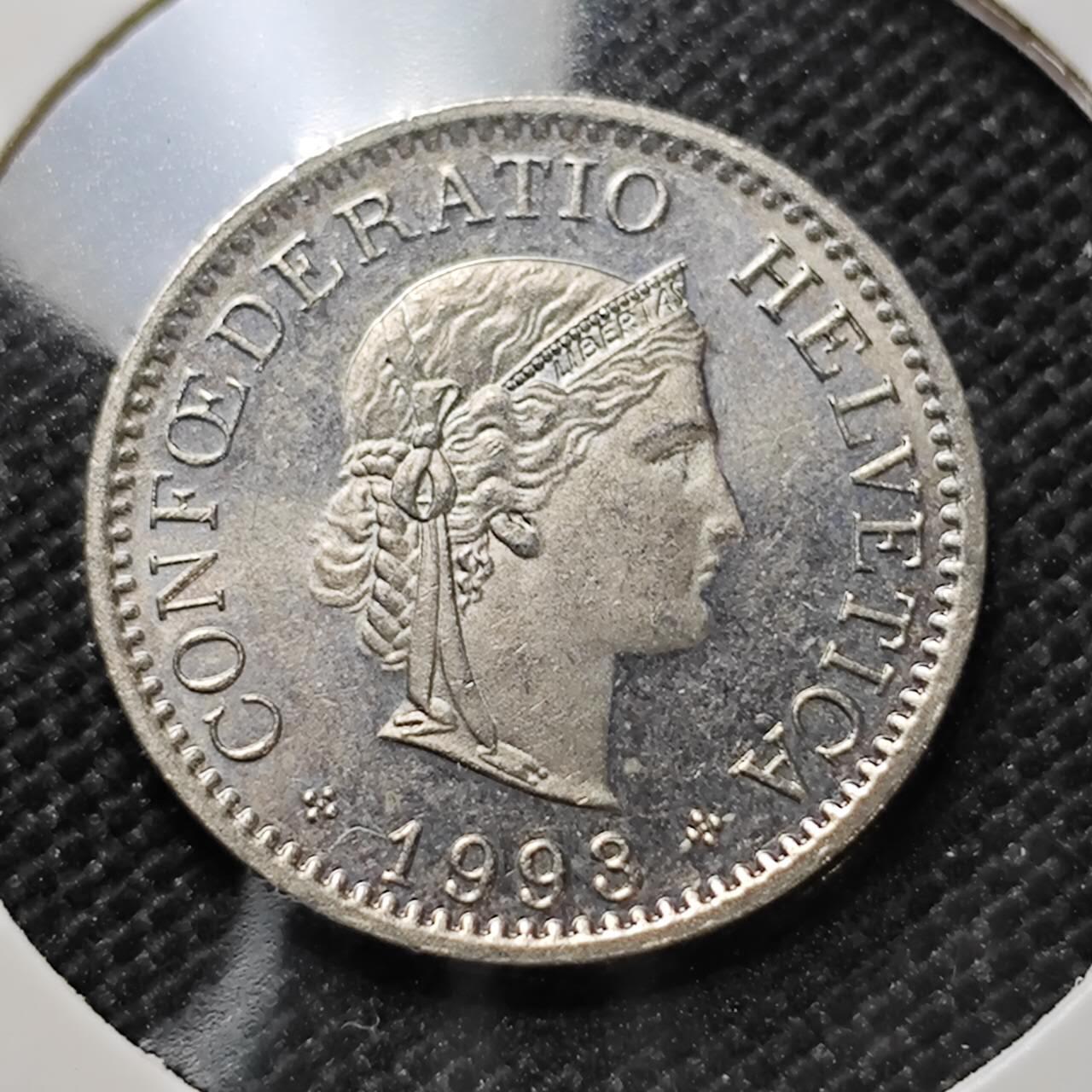 KK钱币收藏小铺  第387期  2月预留时间 周末发货  瑞士10分