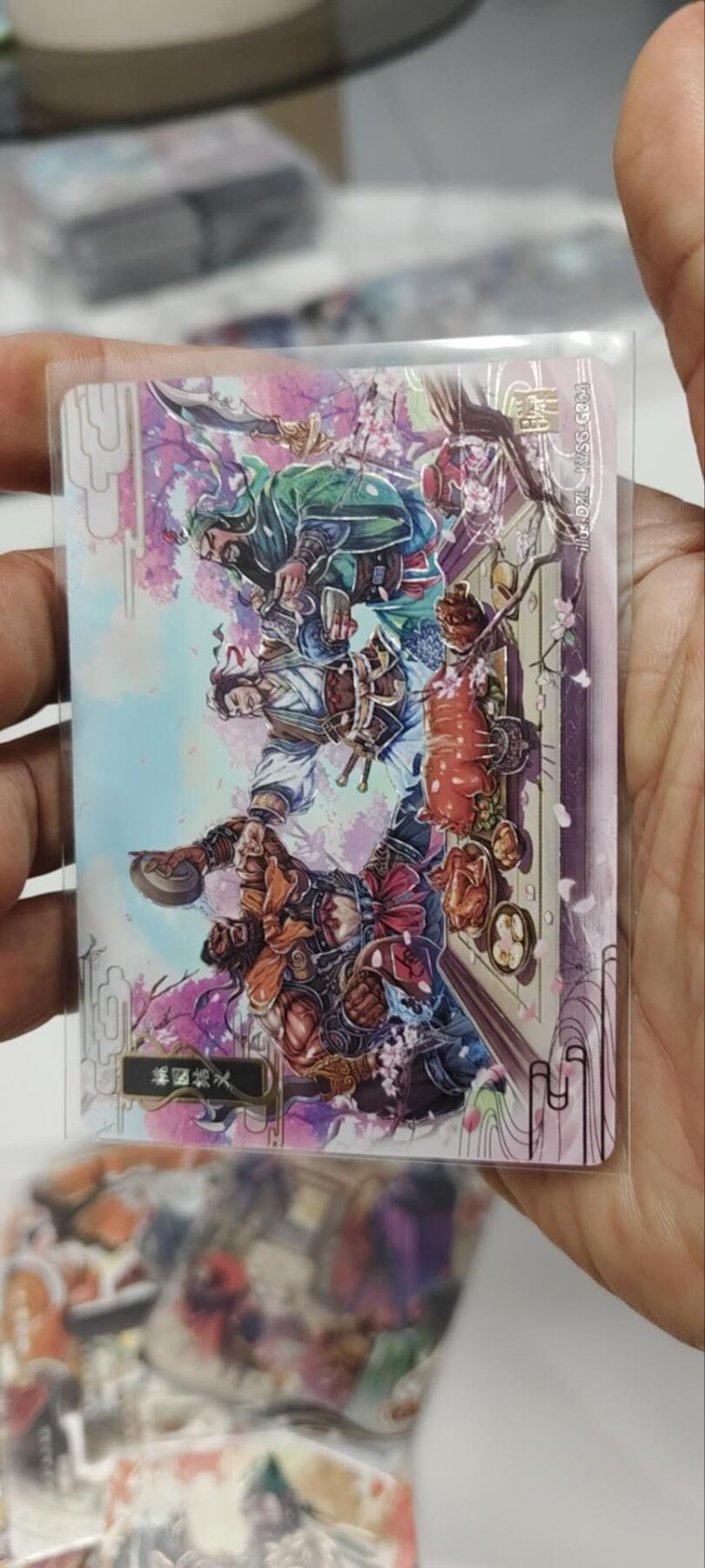 秋原瞳的小店第三十二期（持续收拍，捡漏凑套进货进，更多好物，敬请期待） 卡游三国一弹千古一瞬主题卡桃园结义