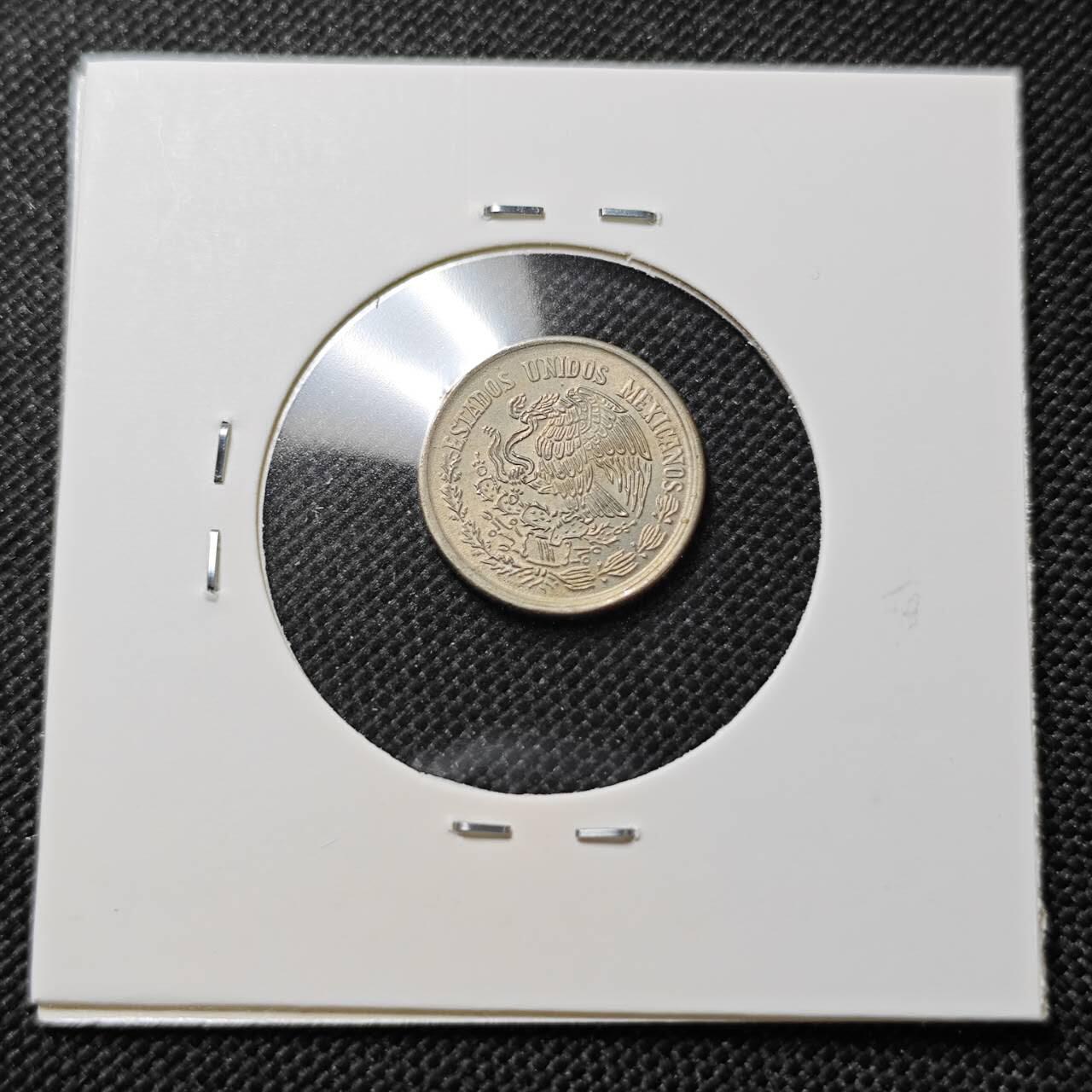 KK钱币收藏小铺  第387期  2月预留时间 周末发货  墨西哥10分玉米 好品