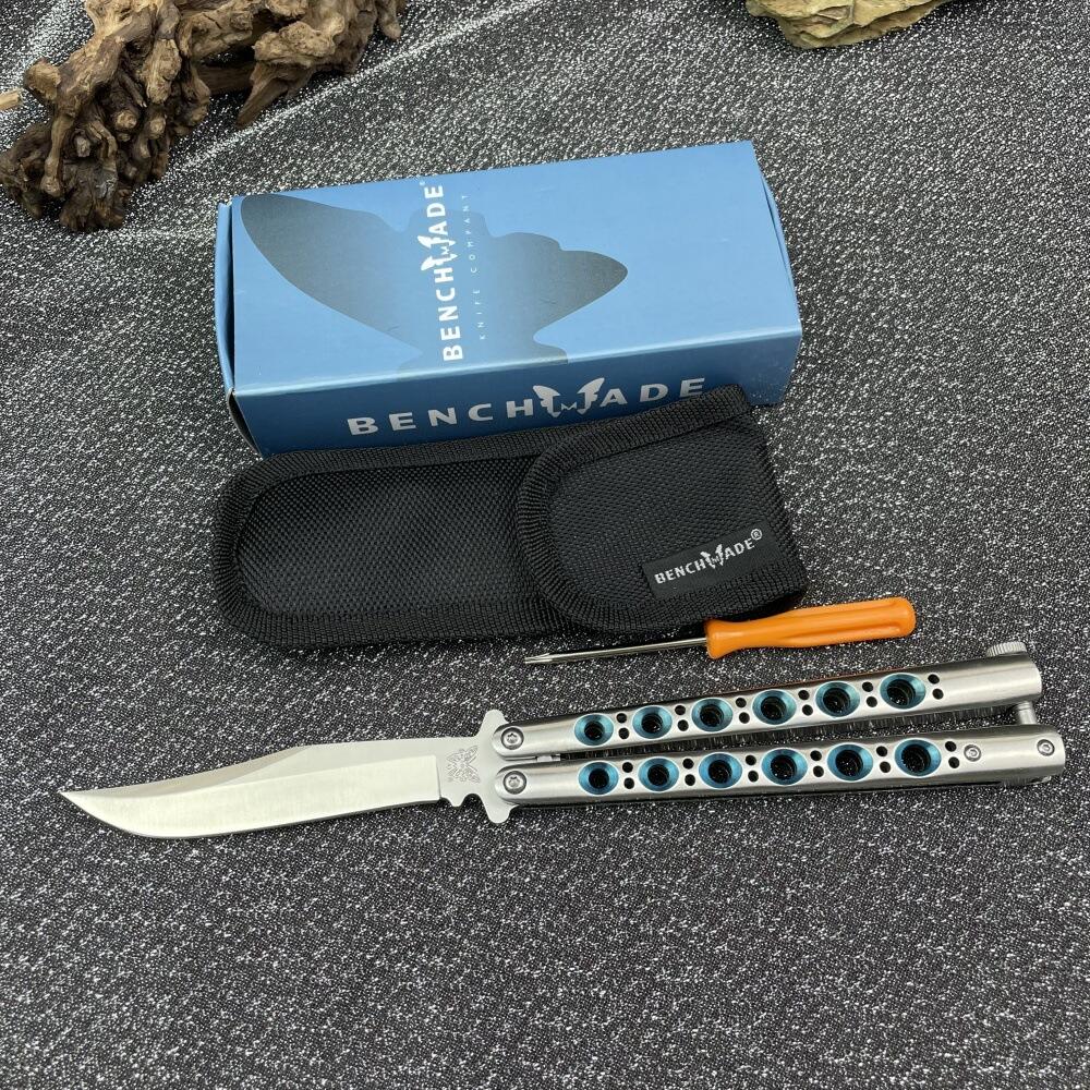 蝴蝶刀 防身折叠 未开刃 