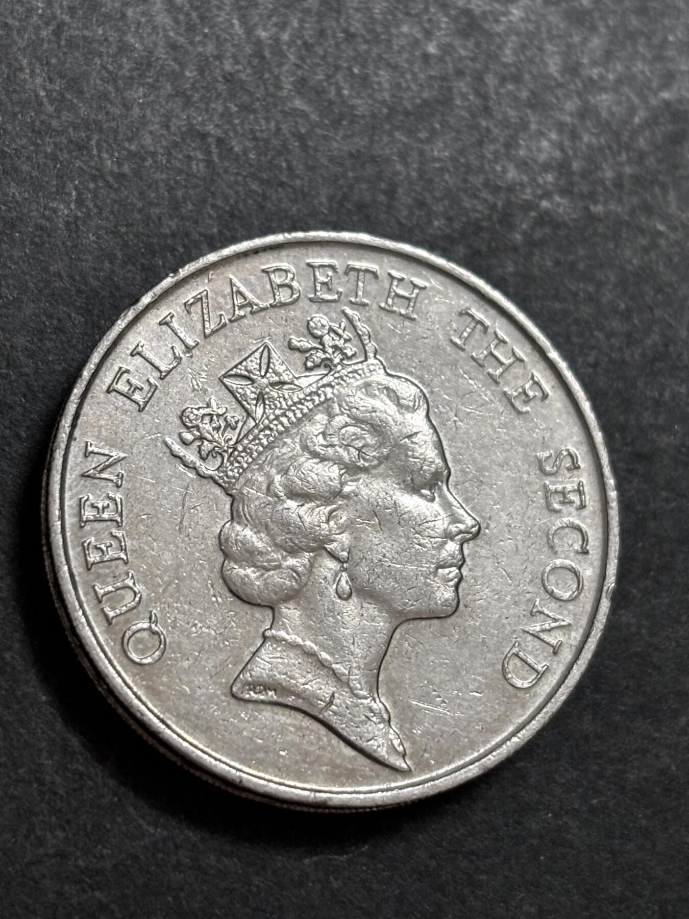 文馨钱币收藏 2026新年第二场（第 288 场）【长期接代拍品】 1987 年英属香港大饼五元