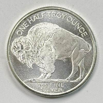 S&S Numismatic世界钱币-拍卖 第118期  - 美国 野牛和印第安人 半盎司999银章