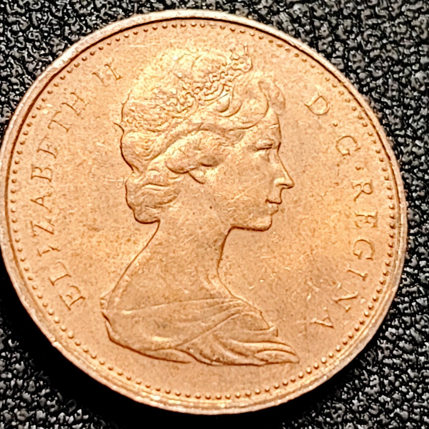 泉币菌-第165场-新年第八场 精品福利场 加拿大1分铜币 伊丽莎白二世 19mm