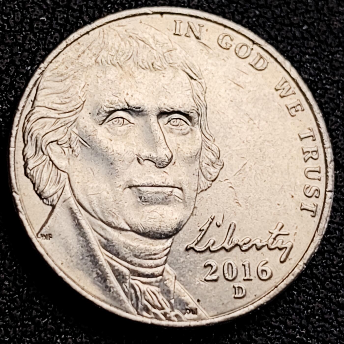 泉币菌-第164场-新年第七场 精品福利场 美国5美分 杰斐逊纪念币 背图总统在蒙蒂塞洛的故居