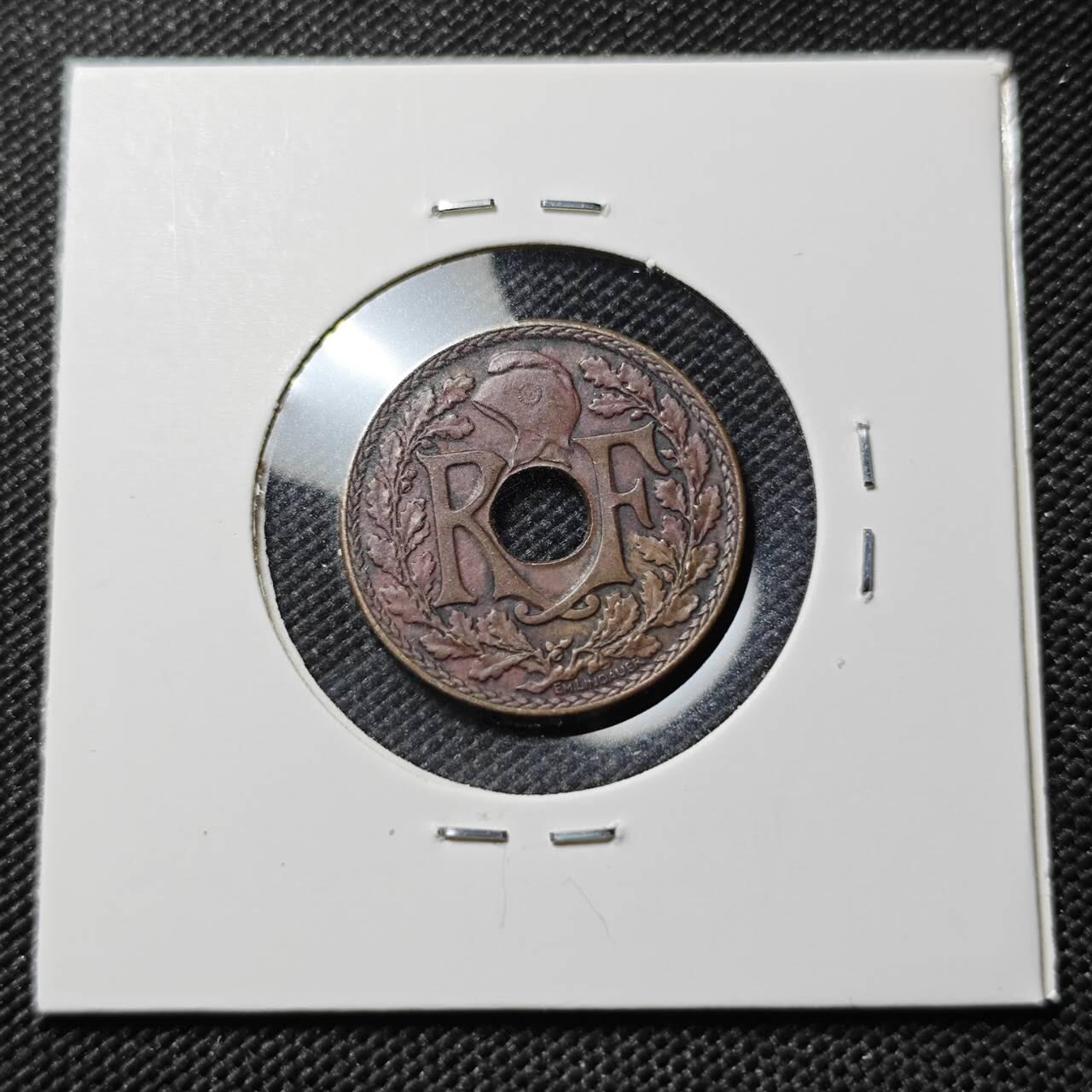 KK钱币收藏小铺  第386期  2月预留时间 周末发货  1939法属印支1/2分铜币