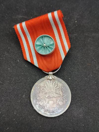 0元起拍勋章 第323期 咸鱼国勋章拍卖专场 1月7日（周三）下午6：00开始 - 赤十字终身社员章银制