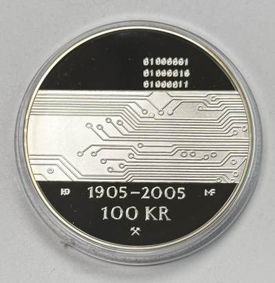 S&S Numismatic世界钱币-拍卖 第118期  - 瑞典2005年 挪威-瑞典联盟解散100周年 100克朗精制银币 33.6克925银