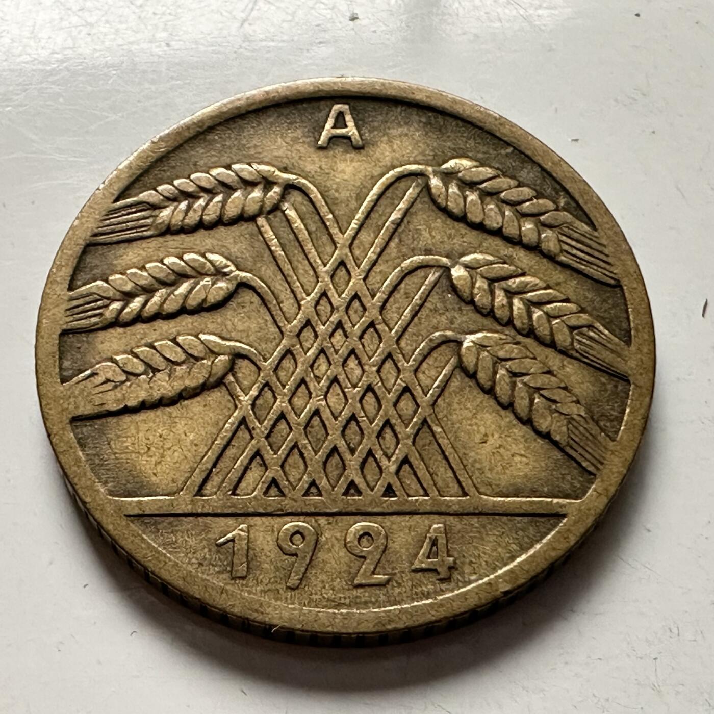 🌹外币初藏🌹🐯2026年第3场  每周二四六晚8️⃣点 接代拍 魏玛共和国1924年10芬尼