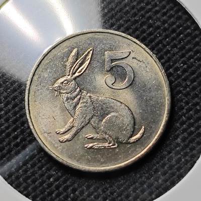 KK钱币收藏小铺  第387期  2月预留时间 周末发货 - 1988津巴布韦5分好品