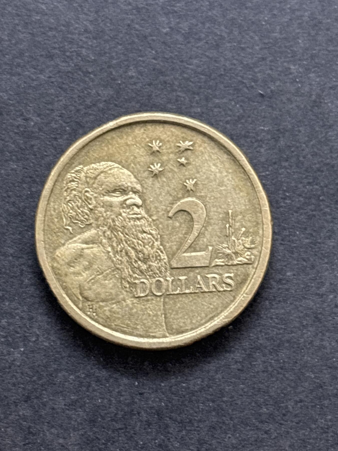 文馨钱币收藏 2026新年第二场（第 288 场）【长期接代拍品】 好品 1988 年澳大利亚土著人 2 元