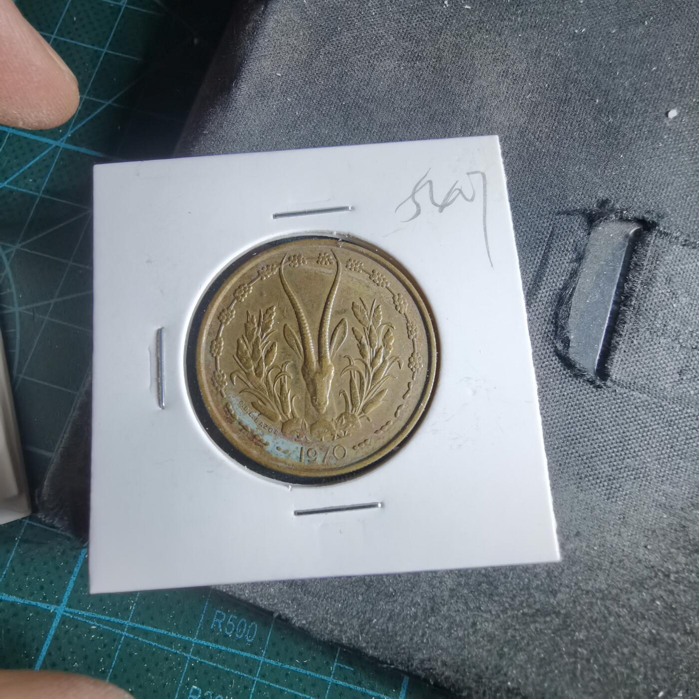 沼泽如烟--第954场 西非1970年25法郎