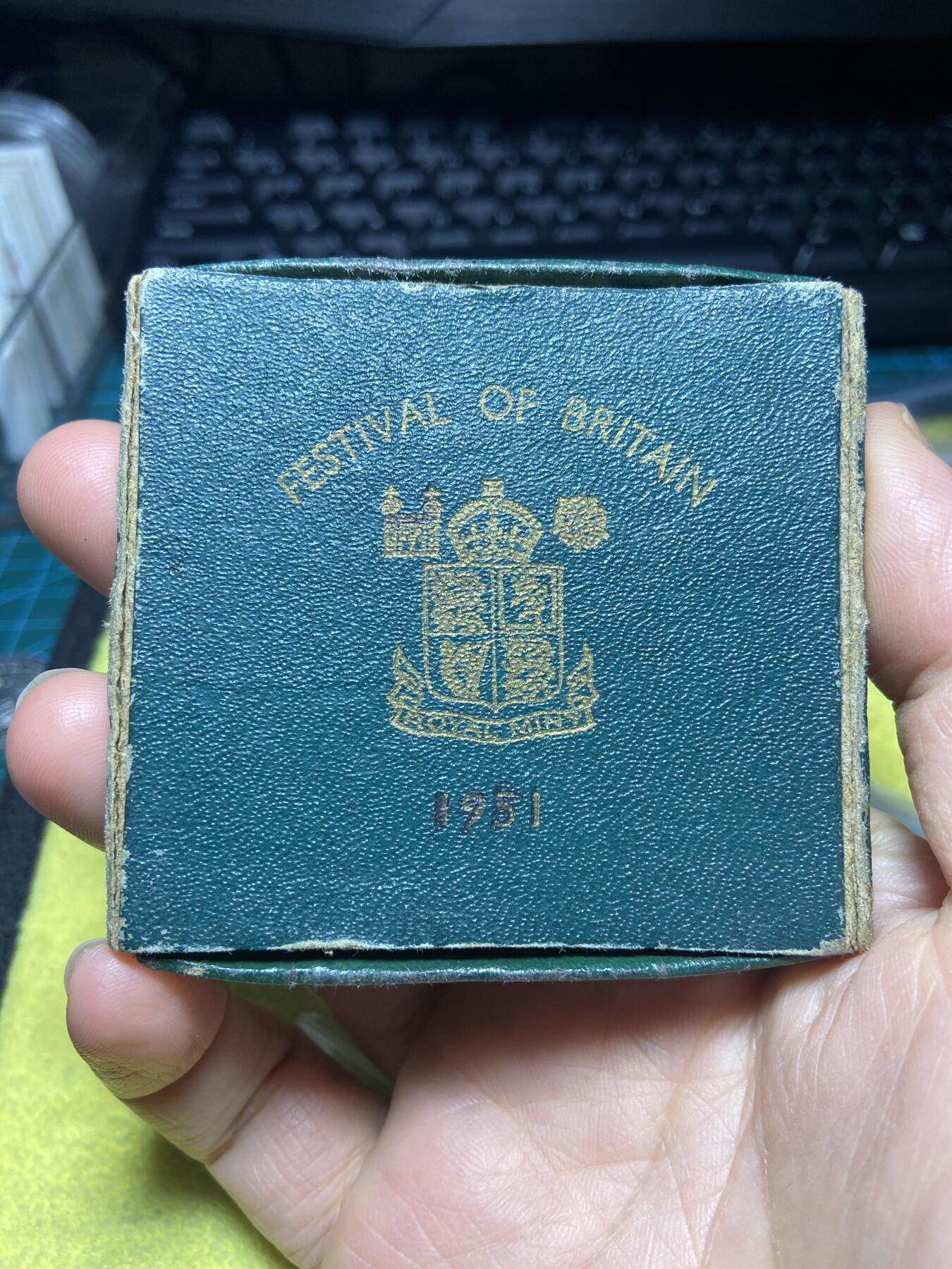 2026年第四场(总第一百七十三场）外国好品散币场(免佣金) 好品–英国🇬🇧1951年5先令(乔治六世时期，绿盒无证)