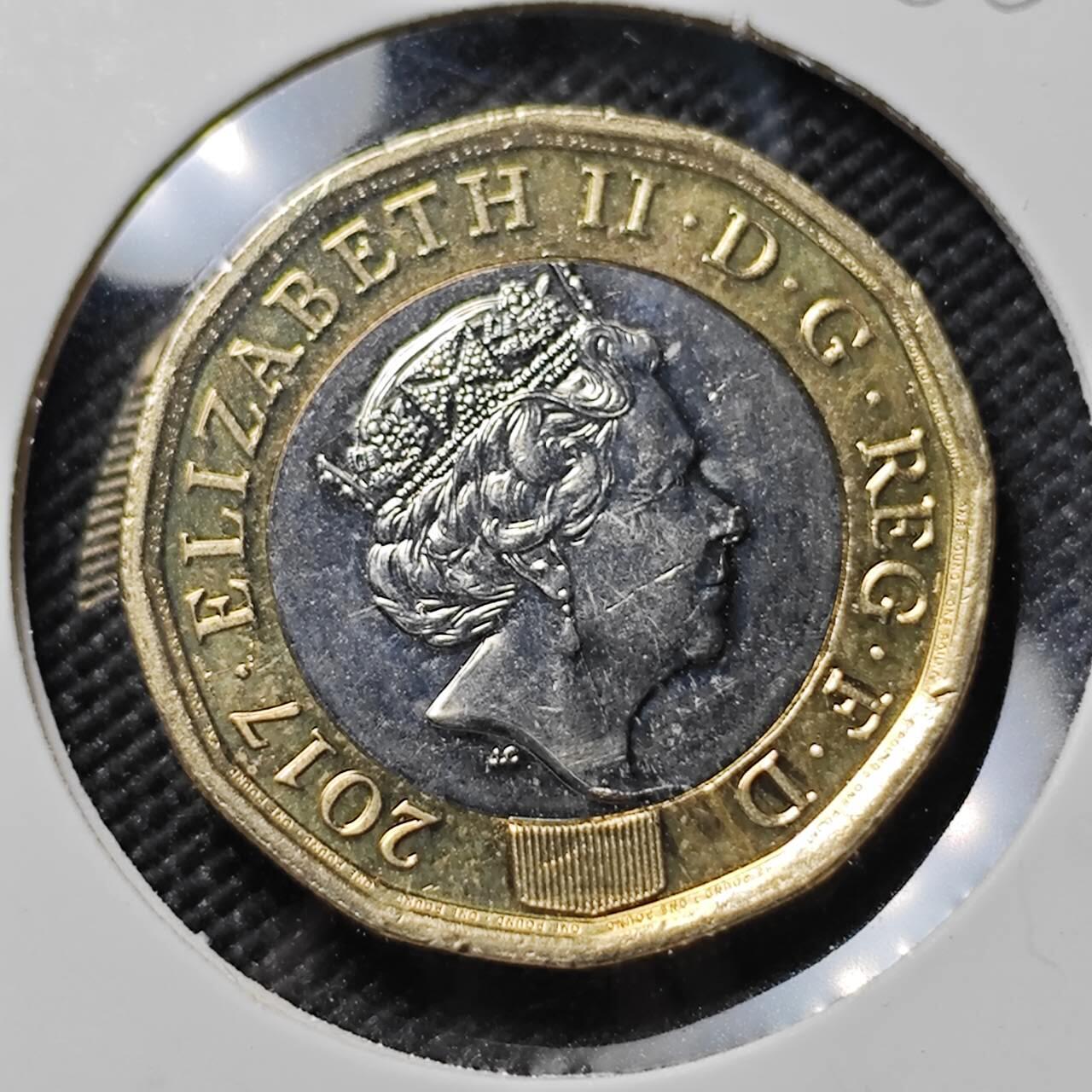 KK钱币收藏小铺  第386期  2月预留时间 周末发货  英国1镑