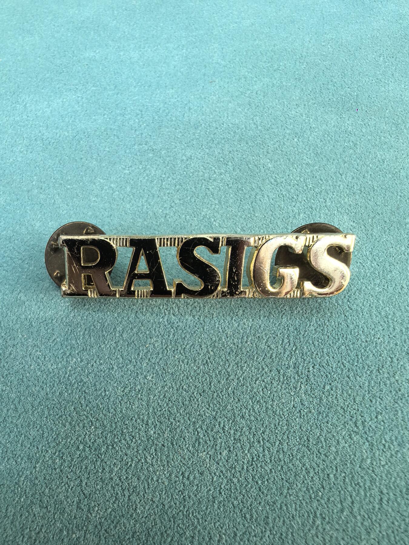 盛世勋华——号角文化勋章邮票专场拍卖第297期 澳大利亚皇家信号兵团肩章标志