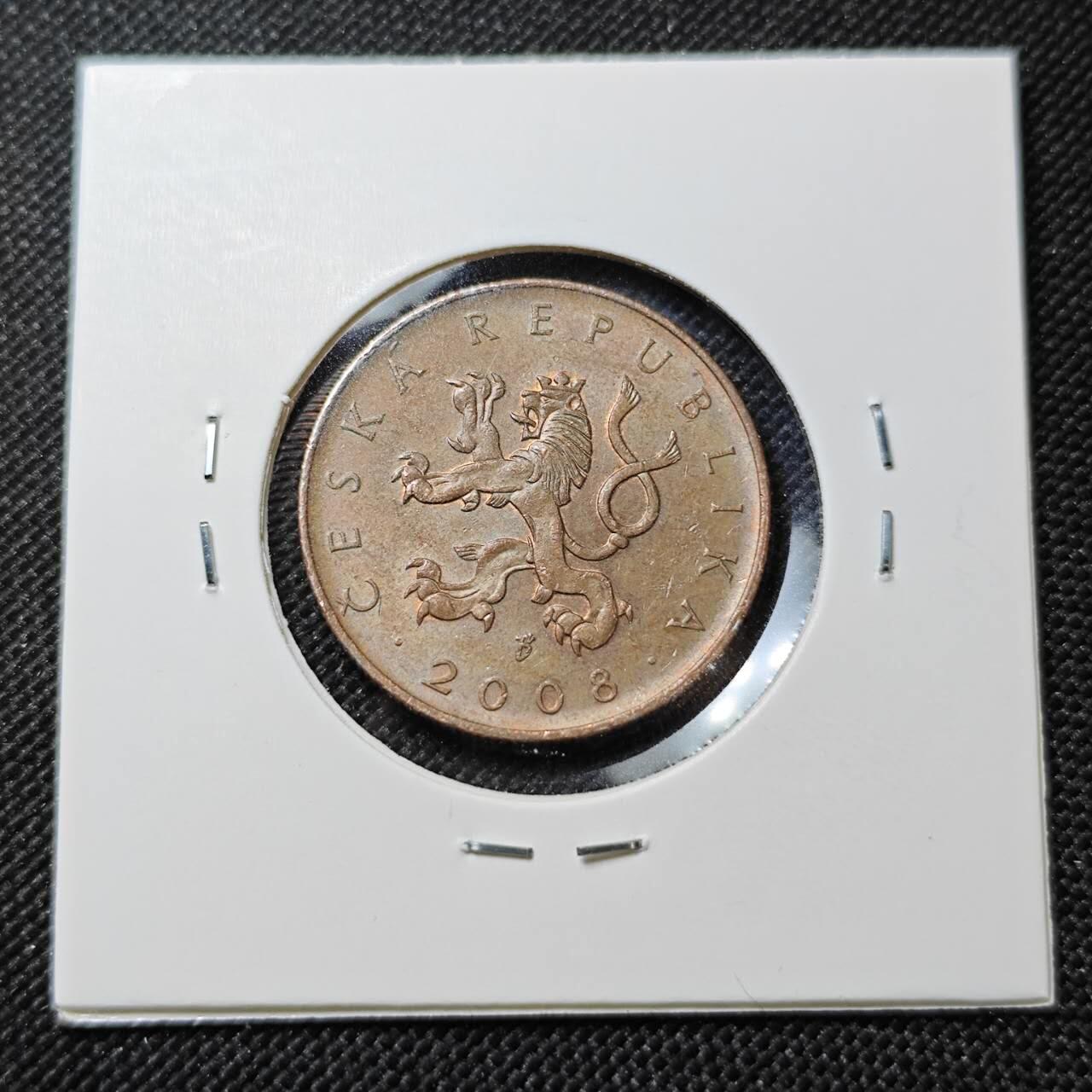 KK钱币收藏小铺  第387期  2月预留时间 周末发货  2008捷克10克朗