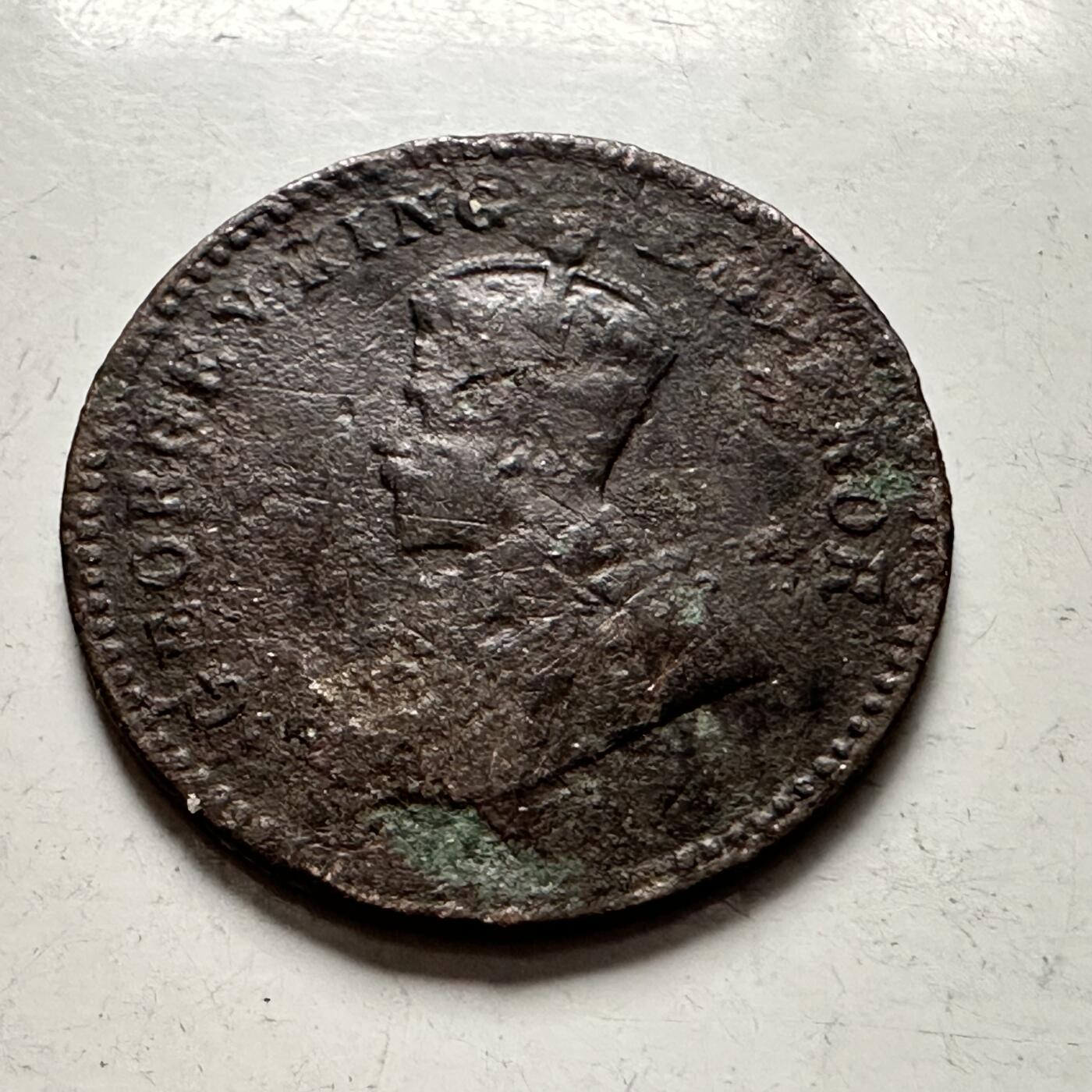 🌹外币初藏🌹🐯2026年第3场  每周二四六晚8️⃣点 接代拍 印度1915年1/12安娜