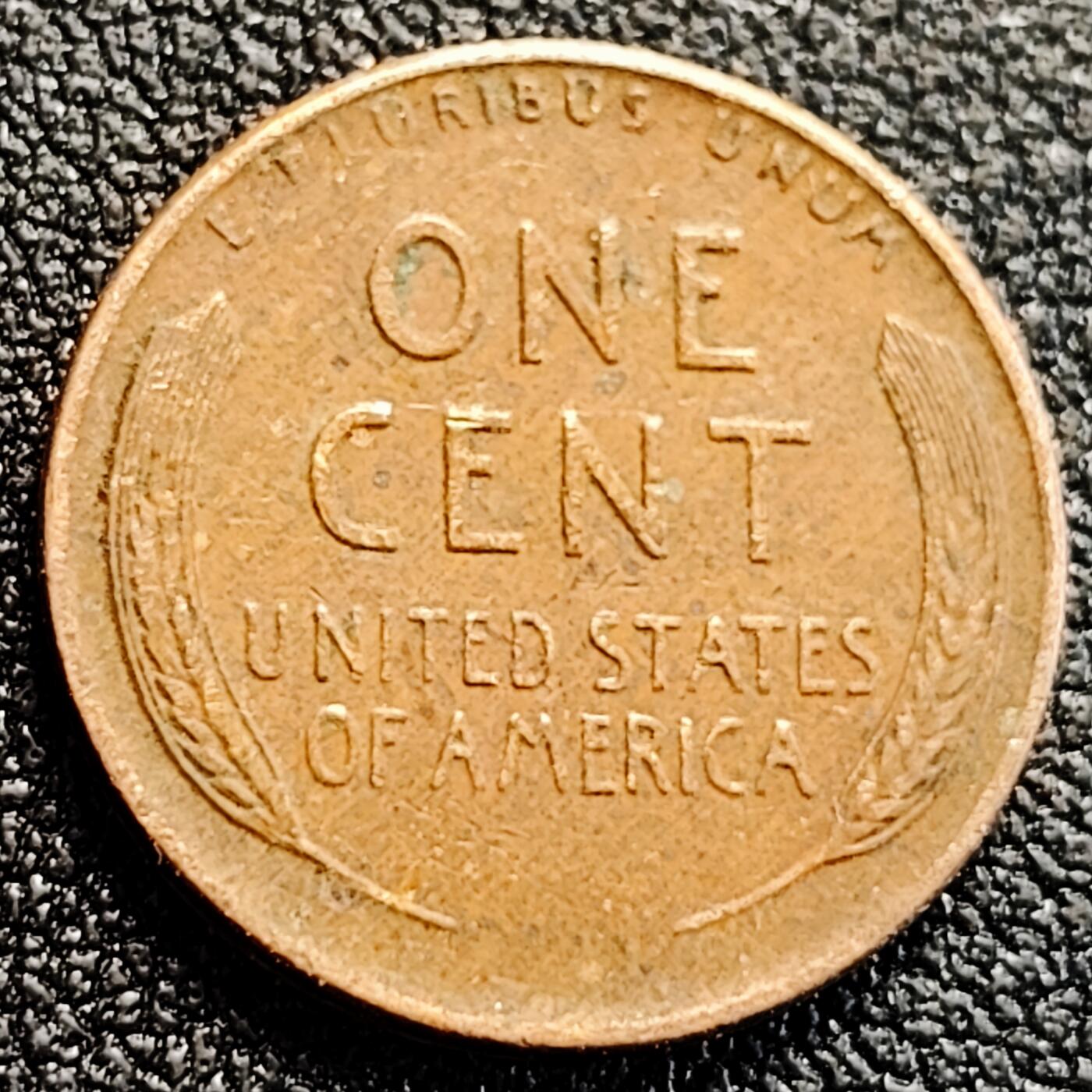 泉币菌-第164场-新年第七场 精品福利场 1958年 美国林肯1美分战后麦穗版19mm铜币