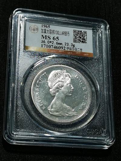 天下钱庄专场欢迎参拍 - 加拿大1加元银币