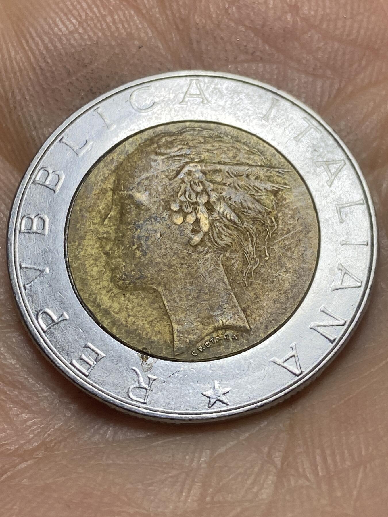 2026年第四场(总第一百七十三场）外国好品散币场(免佣金) 意大利🇮🇹1986年500里拉