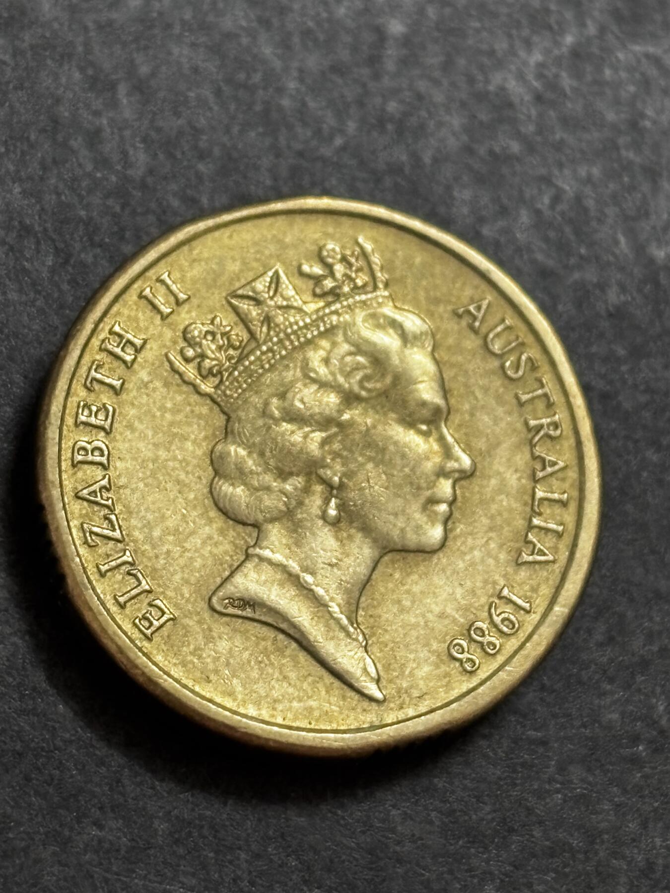 文馨钱币收藏 2026新年第二场（第 288 场）【长期接代拍品】 好品 1988 年澳大利亚两元