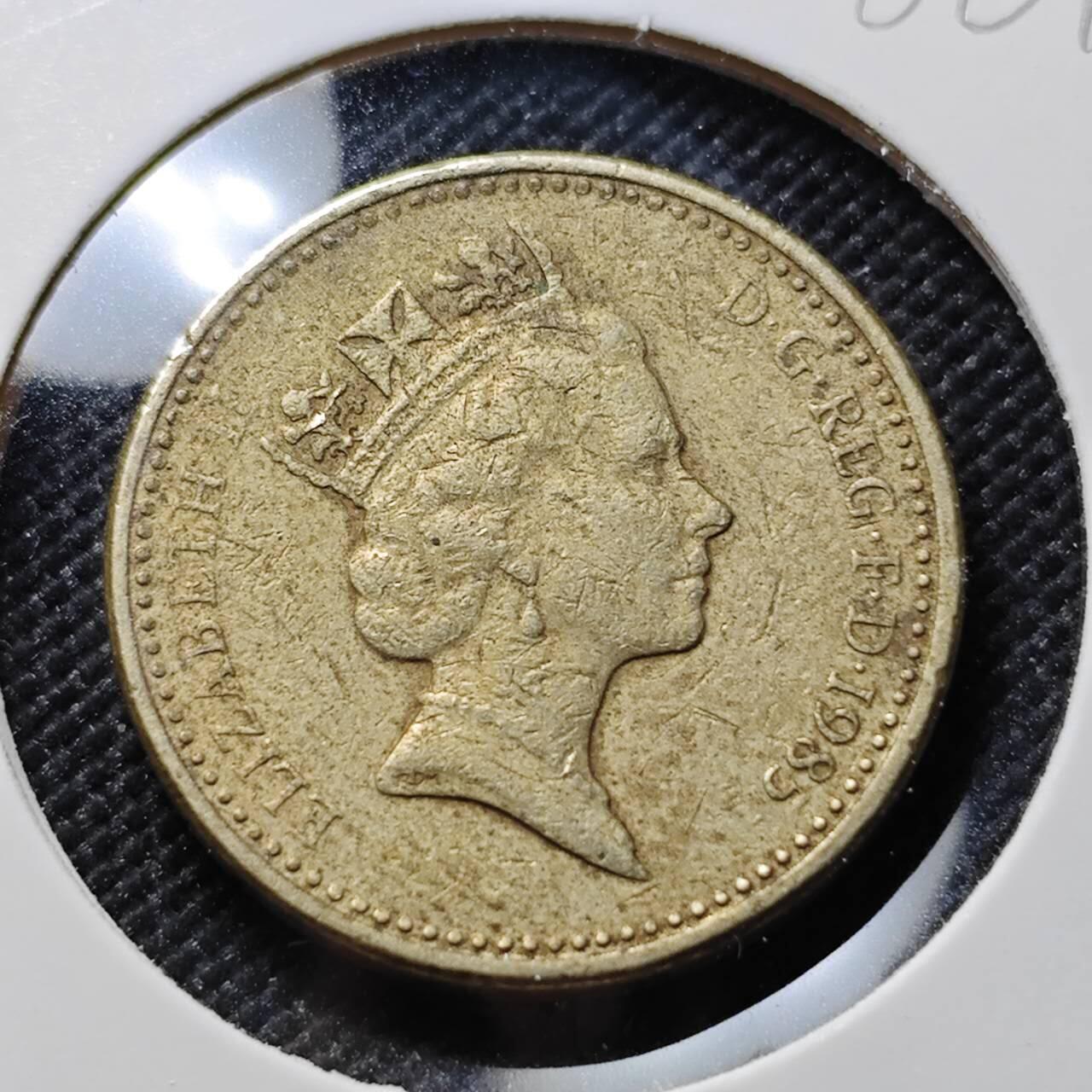 KK钱币收藏小铺  第386期  2月预留时间 周末发货  英国1镑